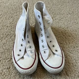 White High Top Converse